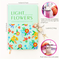 A5 Lockable Diary for Students Teenager