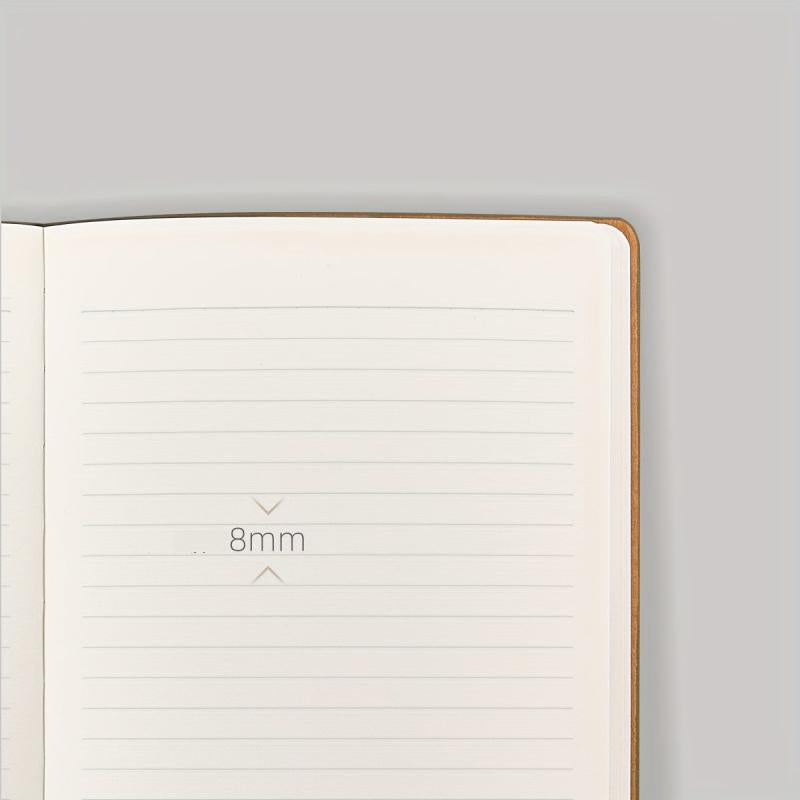 Minimalist Writing Strap Notebook Waterproof PU Cover Thick Notebook