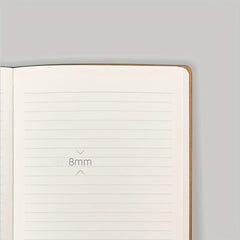 Minimalist Writing Strap Notebook Waterproof PU Cover Thick Notebook