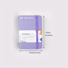 Minimalist Writing Strap Notebook Waterproof PU Cover Thick Notebook