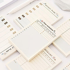 240pcs Sticky Notes Stationery Office Learning Supplies To Do List Notebook