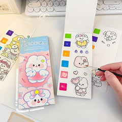 Graffiti Hand Painted Coloring Book