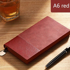 Vintage PU Hardcover Sketchbook with Bookmark Creative Notebook Diary Gift
