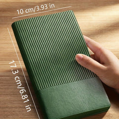 Vintage PU Hardcover Sketchbook with Bookmark Creative Notebook Diary Gift