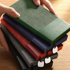 Vintage PU Hardcover Sketchbook with Bookmark Creative Notebook Diary Gift