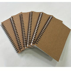 2 Pack Blank Spiral Notebooks Soft Cover Sketching 100 Pages