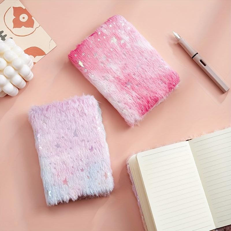 Heart Plush Hand Account Book Notepad