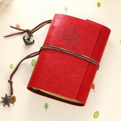 A7 Pirate Style Loose leaf Notebook Vintage Strap Hand Account Notebook