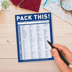 Trees Grocery List Magnet Pad 52 Sheets