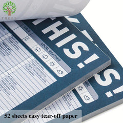 Trees Grocery List Magnet Pad 52 Sheets