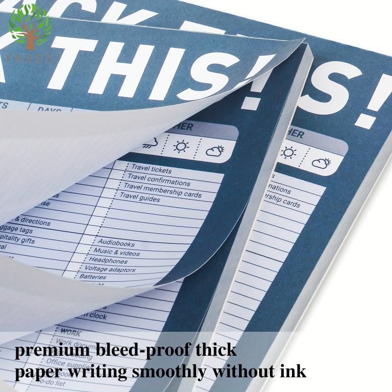 Trees Grocery List Magnet Pad 52 Sheets