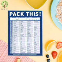Trees Grocery List Magnet Pad 52 Sheets