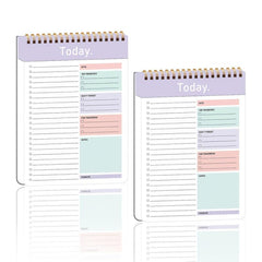 52 Sheets Top Priority To Do List Spiral Checklist Organizer