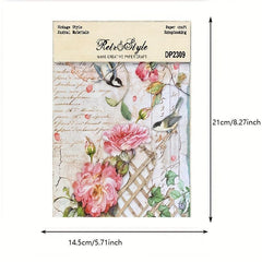 A5 Single Sided Pattern Paper DIY Photo Album Scrapbook Material