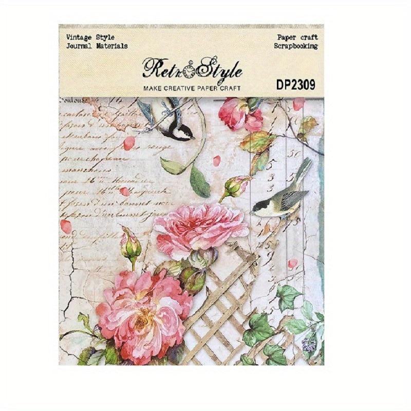 A5 Single Sided Pattern Paper DIY Photo Album Scrapbook Material