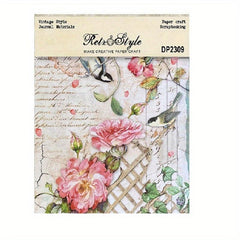 A5 Single Sided Pattern Paper DIY Photo Album Scrapbook Material