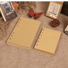 A5 A6 A7 Loose Leaf Notebook Refills