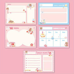 Student Time Management Plan Notebook - 50 Sheets