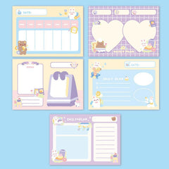Student Time Management Plan Notebook - 50 Sheets