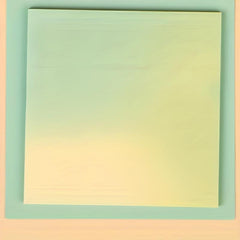 Reusable Solid Semi-Transparent Sticky Notes