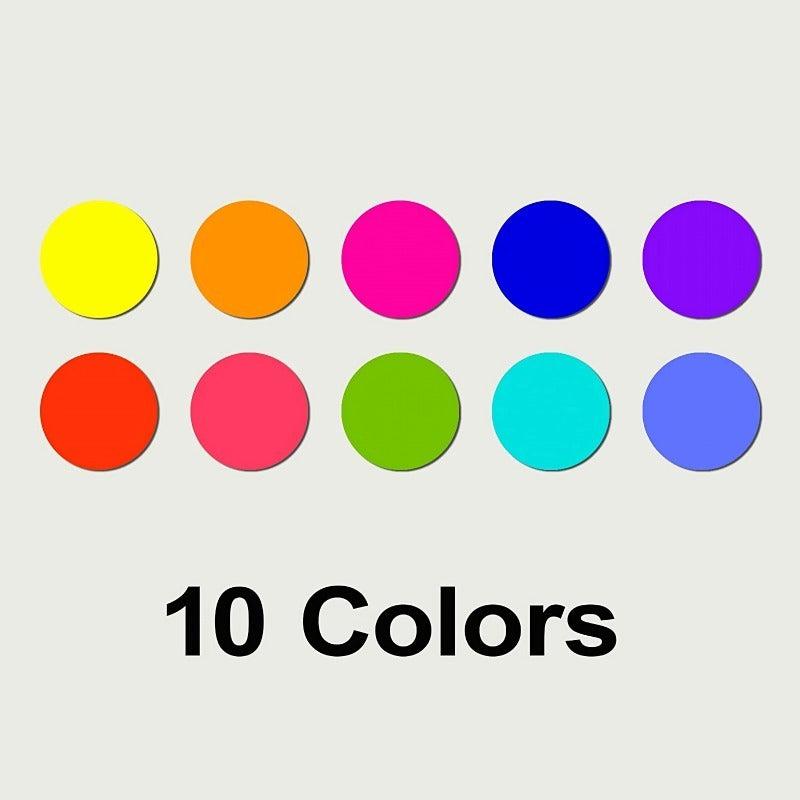 280pcs Coding Labels Circle Dot Stickers Round Coding Labels Sticky Dots Labels