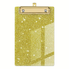 Glitter Acrylic Clipboard Student Supplies