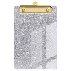 Glitter Acrylic Clipboard Student Supplies