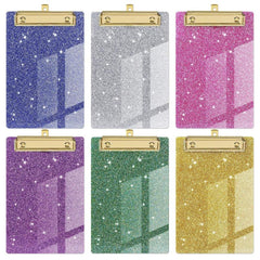 Glitter Acrylic Clipboard Student Supplies