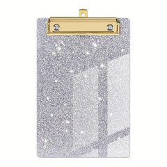 Glitter Acrylic Clipboard Student Supplies