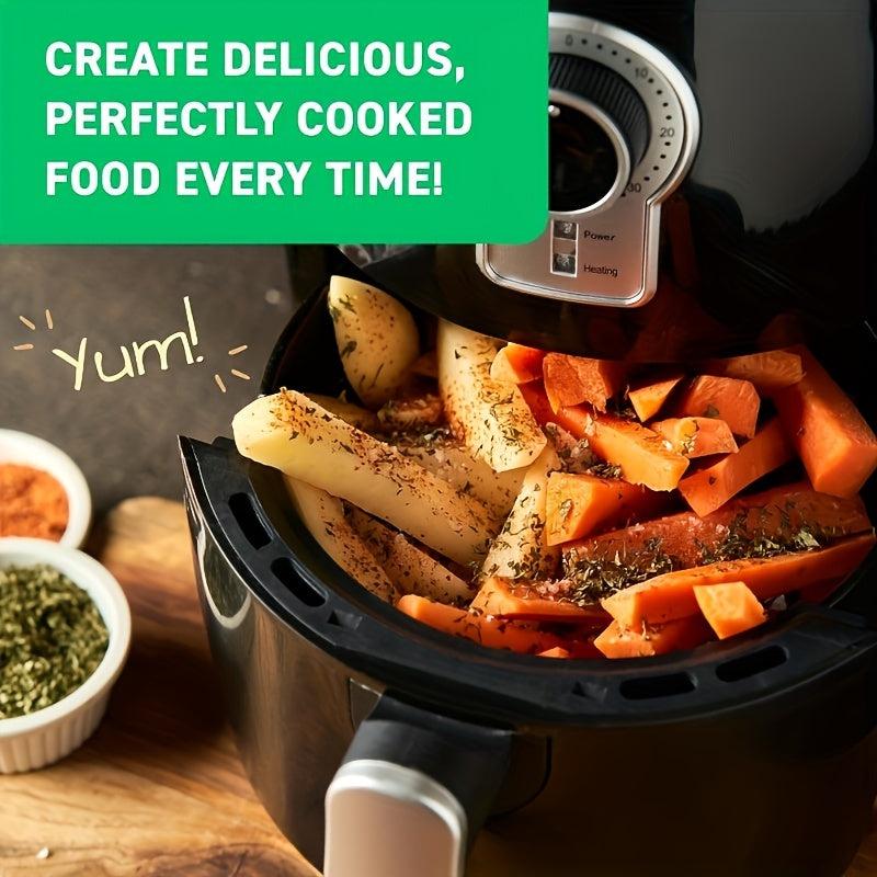 Air Fryer Cheat Sheet Magnets Cooking Guide Set