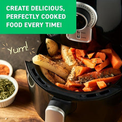Air Fryer Cheat Sheet Magnets Cooking Guide Set