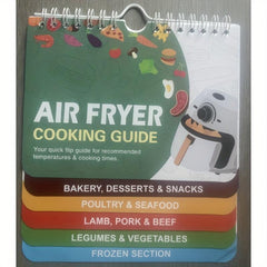 Air Fryer Cheat Sheet Magnets Cooking Guide Set