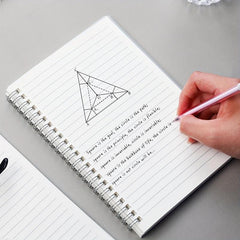 School Essential Sketchbook B5 Loose Leaf Paper A5 Spiral Notebook