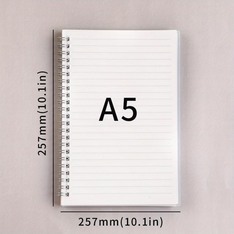 School Essential Sketchbook B5 Loose Leaf Paper A5 Spiral Notebook
