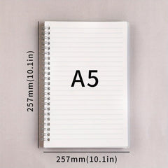 School Essential Sketchbook B5 Loose Leaf Paper A5 Spiral Notebook