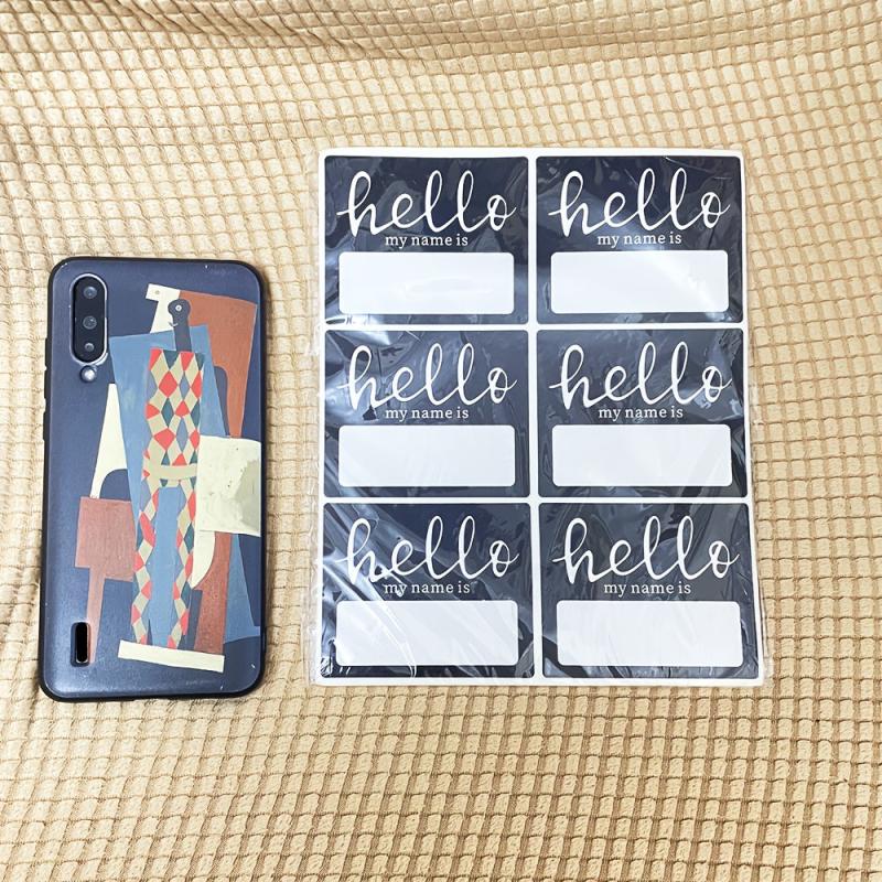 60 120pcs Name Stickers 6 35x7 62 Cm Name Tag Student Name Labels