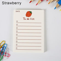 Fruit Planner Daily To Do List - 50 Sheets