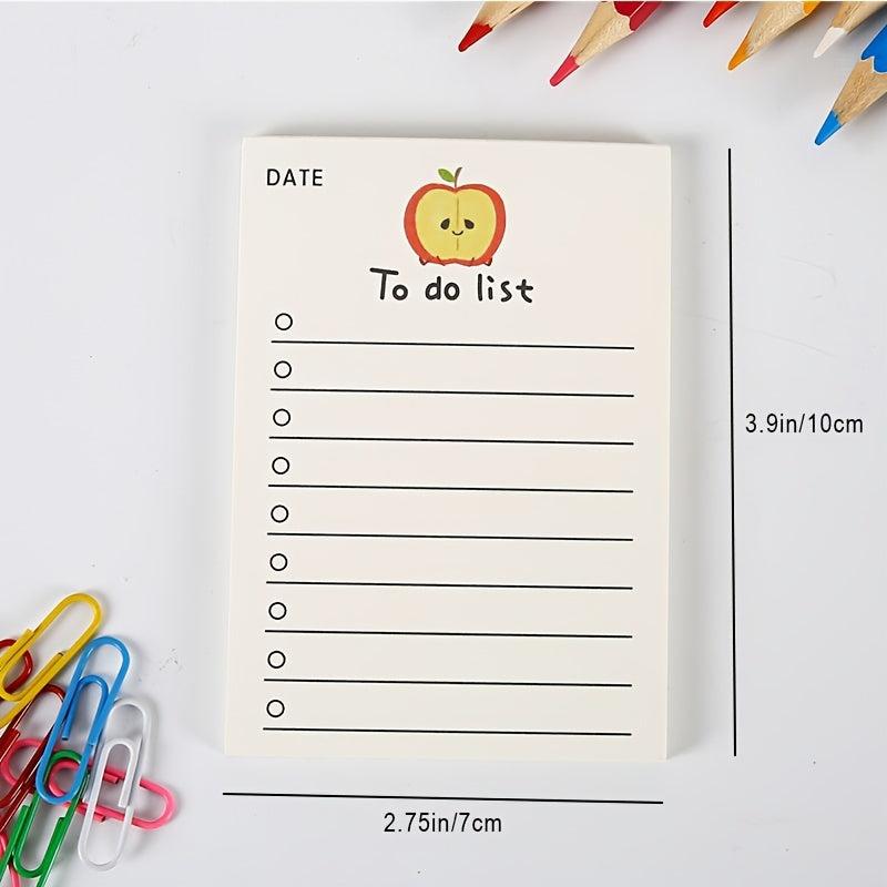 Fruit Planner Daily To Do List - 50 Sheets