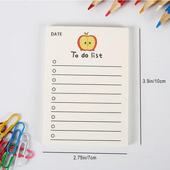 Fruit Planner Daily To Do List - 50 Sheets