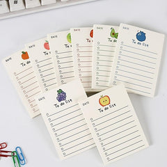 Fruit Planner Daily To Do List - 50 Sheets
