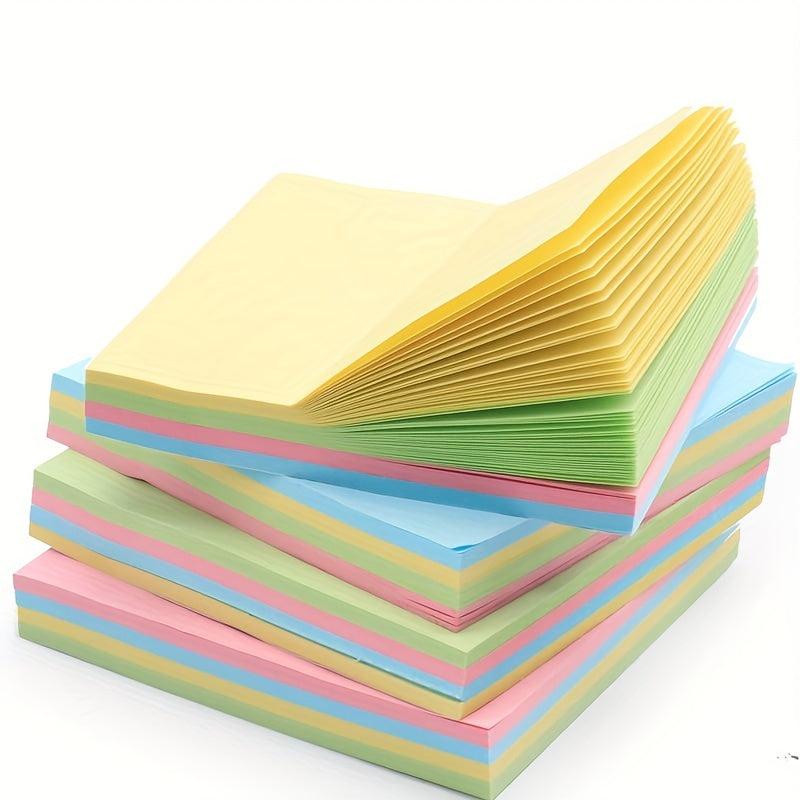 Yellow Sticky Notes Notepad Office Stationery