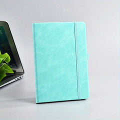 Small Cowhide Notebook A6 Size Stationery Diary Business 100 Pages