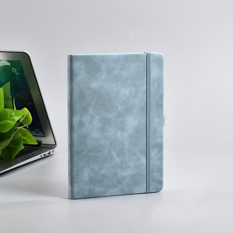 Small Cowhide Notebook A6 Size Stationery Diary Business 100 Pages