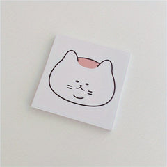 50 Sheets Cat Memo Paper Non-sticky Memo Book & Memo Pad for Notes