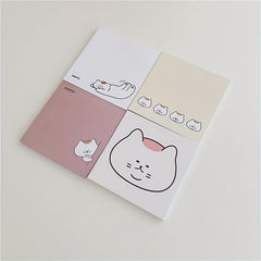 50 Sheets Cat Memo Paper Non-sticky Memo Book & Memo Pad for Notes