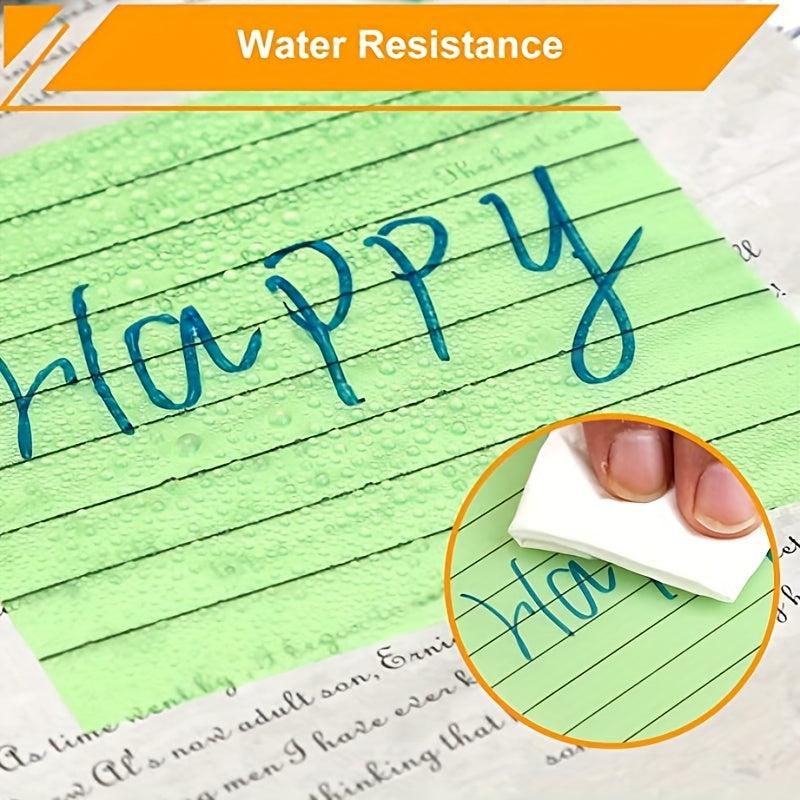 300 Lined Transparent Sticky Notes 3x3 Inch