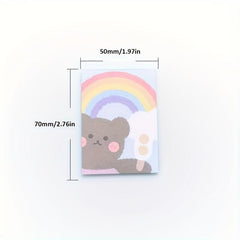 5pcs Non Adhesive Mini Notepad Small Paper Learning Supplies Notebook