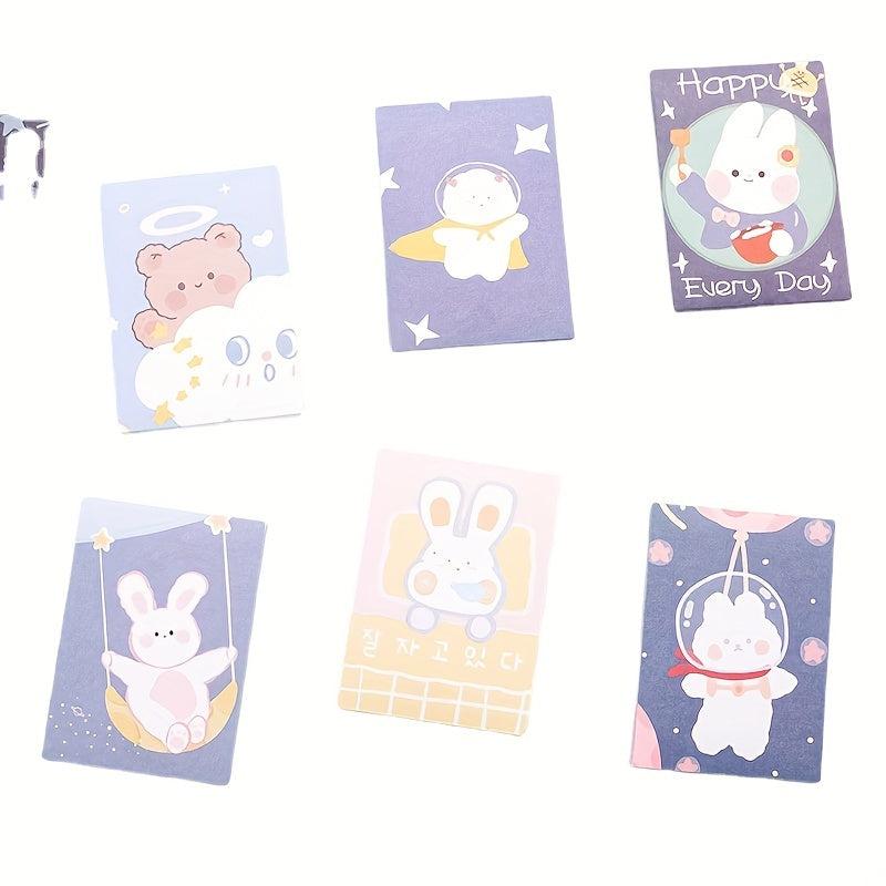 5pcs Non Adhesive Mini Notepad Small Paper Learning Supplies Notebook