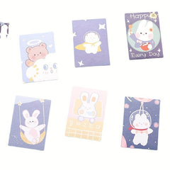 5pcs Non Adhesive Mini Notepad Small Paper Learning Supplies Notebook