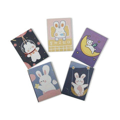 5pcs Non Adhesive Mini Notepad Small Paper Learning Supplies Notebook